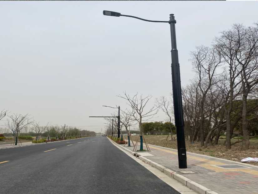 内江市上海综合杆 太阳能路灯工程